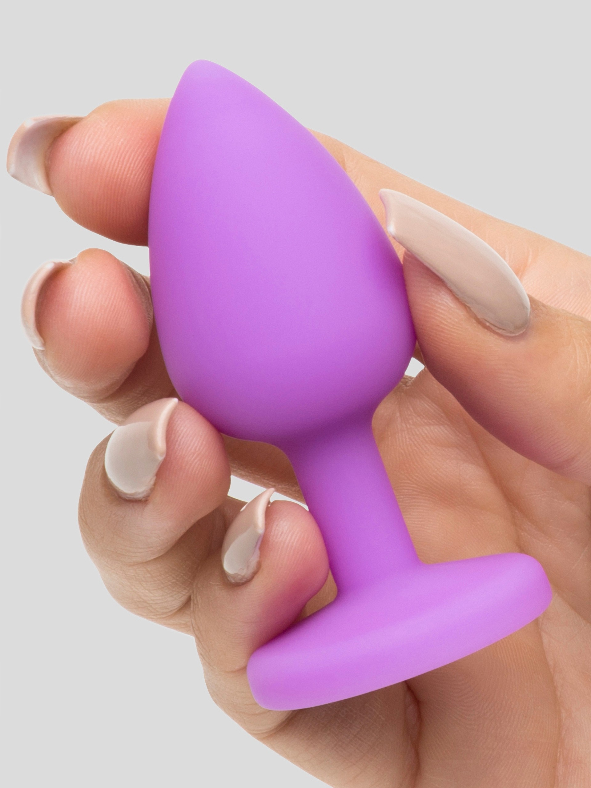 Annabelle Knight Oh My! Jeweled Butt Plug Set, Purple, hi-res