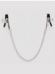 Nipple Play Adjustable Nipple Clamps with Chain, Silver, hi-res
