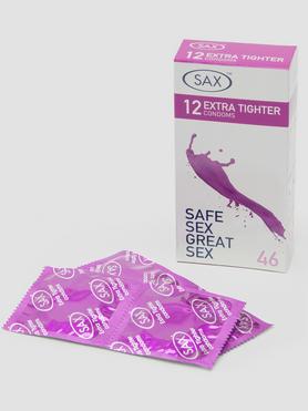 SAX Extra Tight 46mm Condoms (12 Pack)