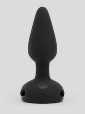 Mantric Rechargeable Vibrating Butt Plug, Black, hi-res