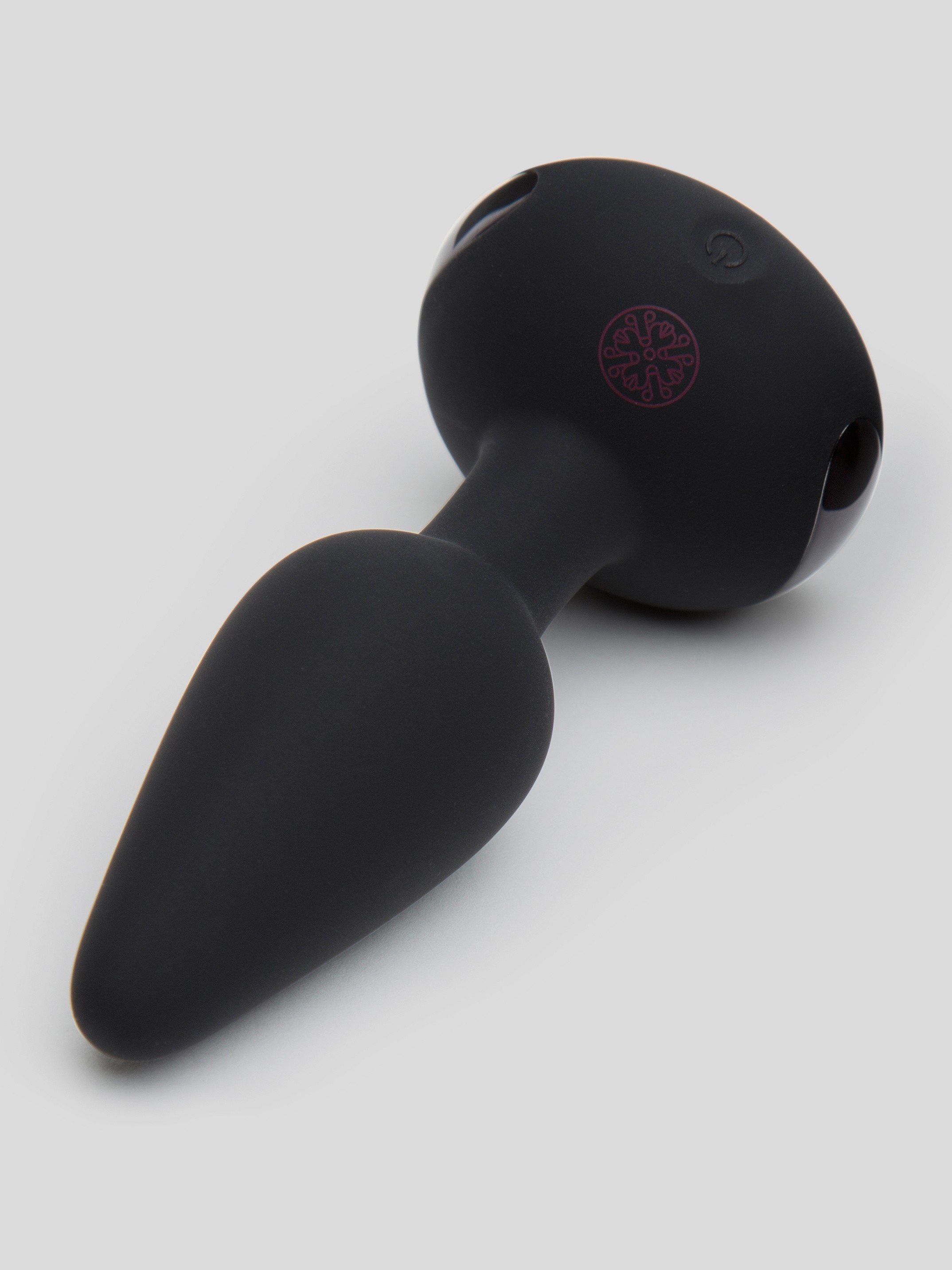 Mantric Rechargeable Vibrating Butt Plug, Black, hi-res