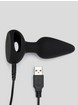 Mantric Rechargeable Vibrating Butt Plug, Black, hi-res
