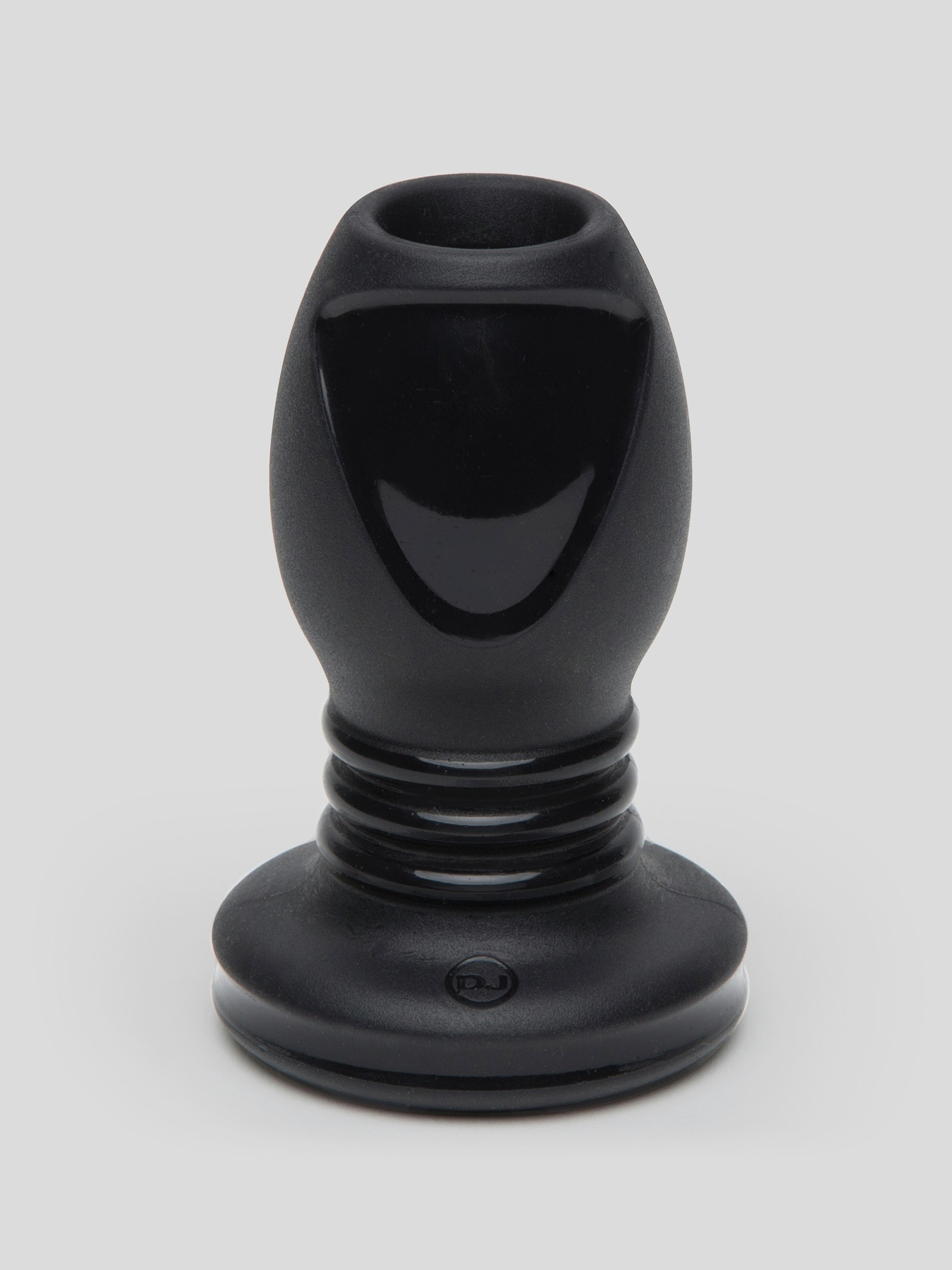 Doc Johnson Explore Tunnel Anal Plug 3.5 Inch, Black, hi-res
