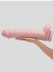King Cock Mega Girthy Ultra Realistic Suction Cup Dildo 14 Inch, Flesh Pink, hi-res