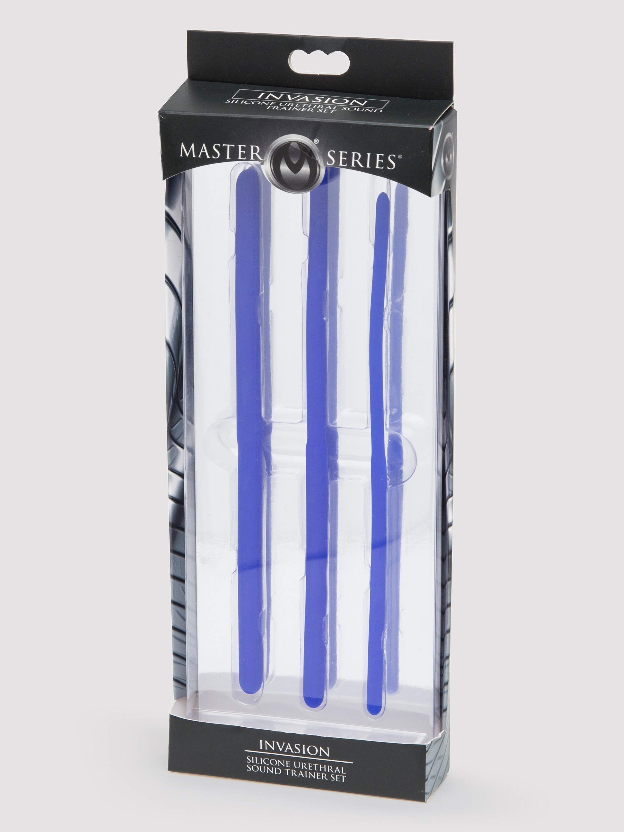 Master Series Silicone Urethral Sound Set (3 Pieces), Pink, hi-res