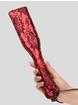 Bondage Boutique Leather and Lace Spanking Paddle, Red, hi-res