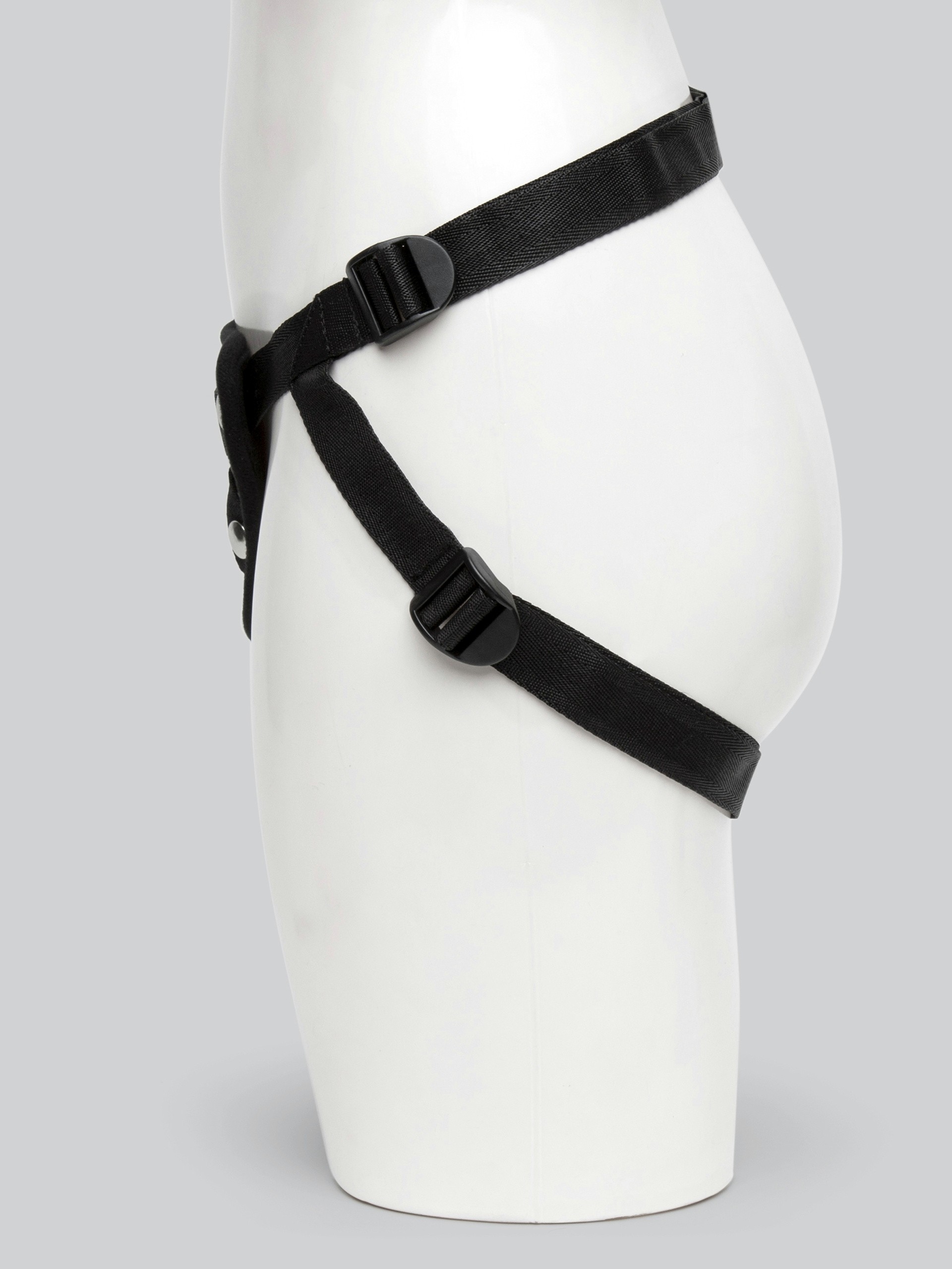 Bondage Boutique Lace Strap-On Harness, Red, hi-res