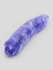 Dual Motor Rechargeable Extra Girthy Realistic Dildo Vibrator 9 Inch, Purple, hi-res