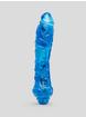 Dual Motor Rechargeable 10 Function Realistic Dildo Vibrator 9 Inch, Blue, hi-res