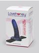 Lovehoney Perfect Partner Unisex Hollow Strap-On 6 Inch, Purple, hi-res