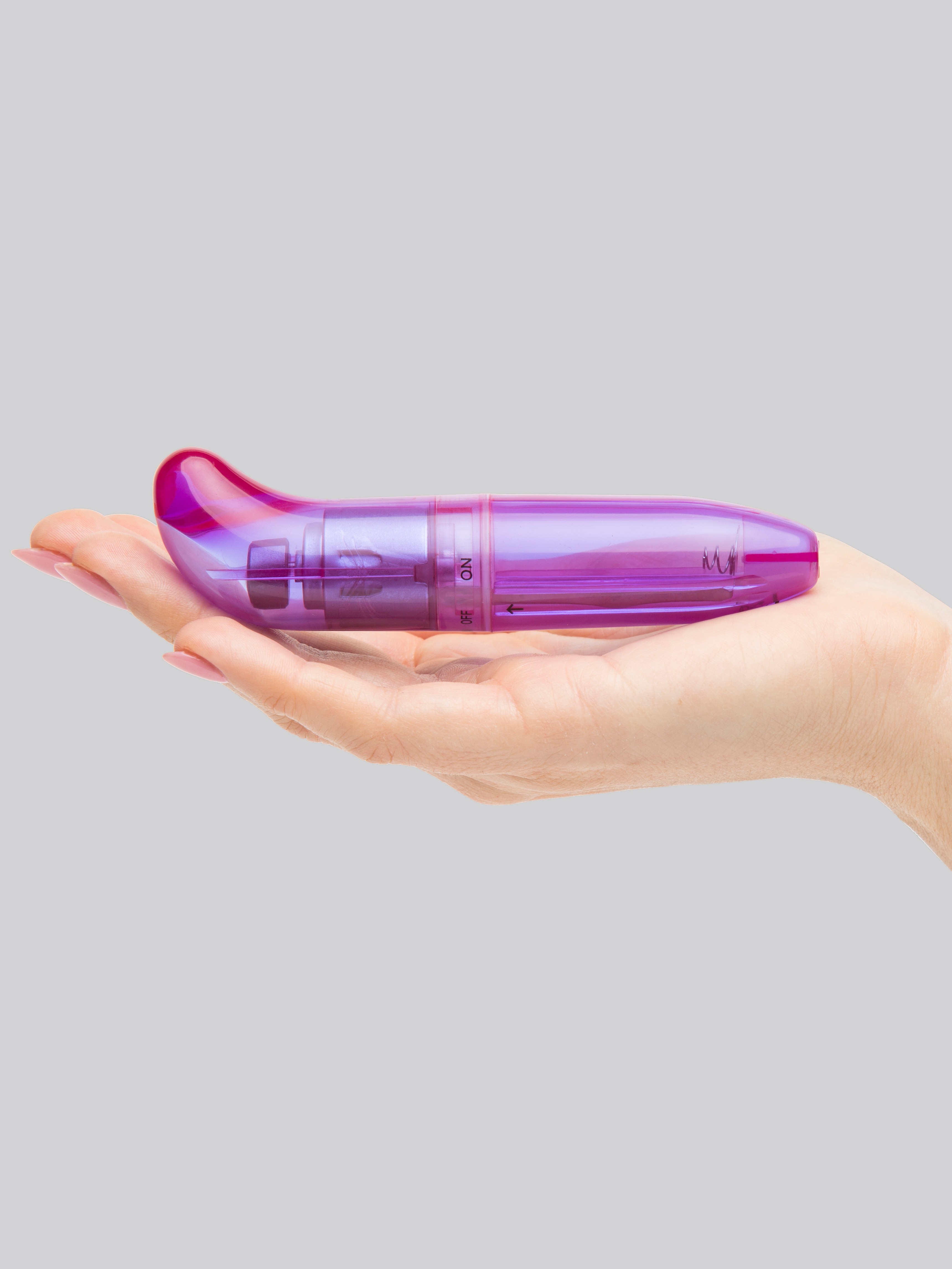 BASICS Powerful Mini G-Spot Vibrator, Purple, hi-res