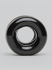 Oxballs Z-Balls 3-in-1 Cock Ring and Ball Stretcher, Black, hi-res