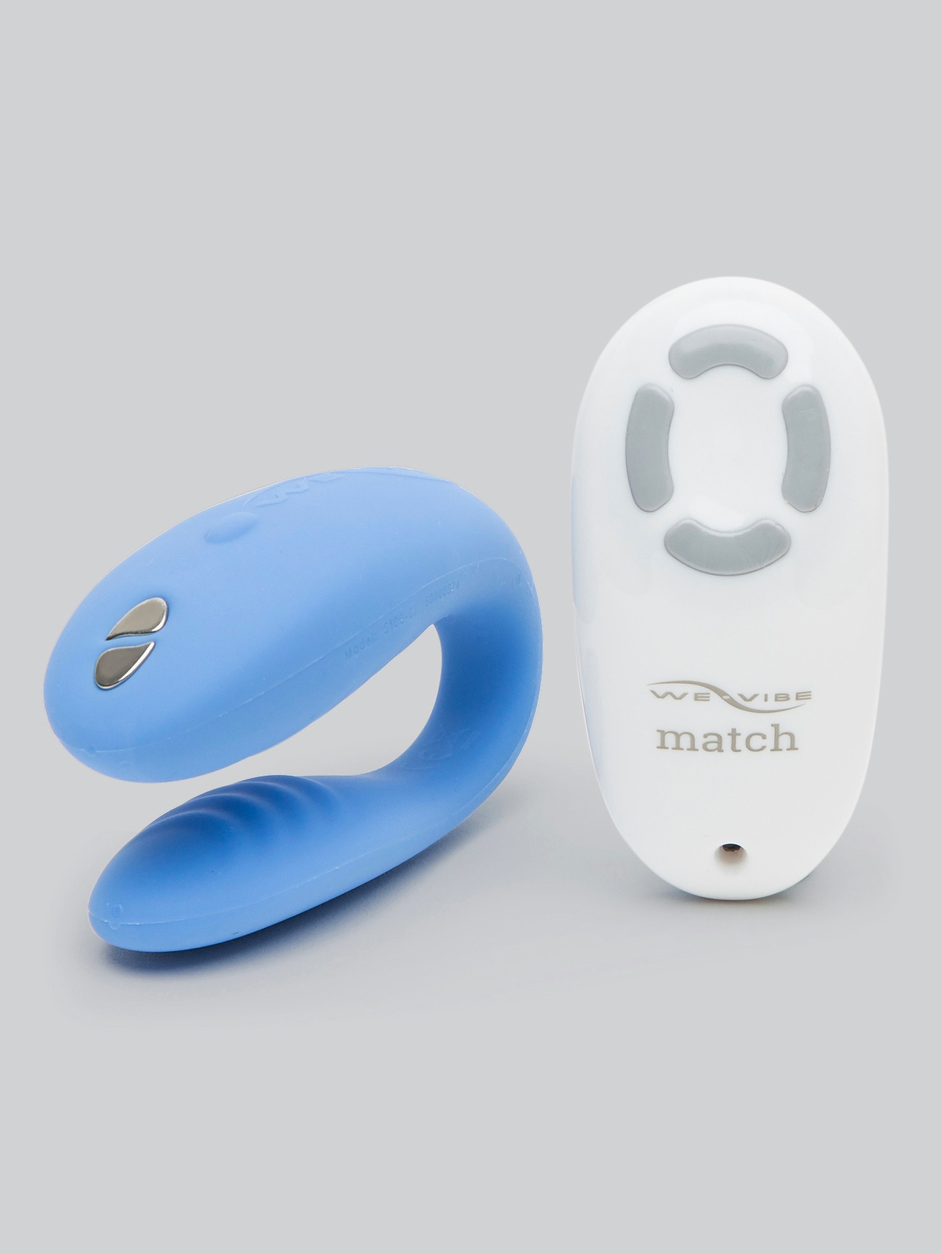 We-Vibe Match Remote Control Wearable Couple's Vibrator  - Blue
