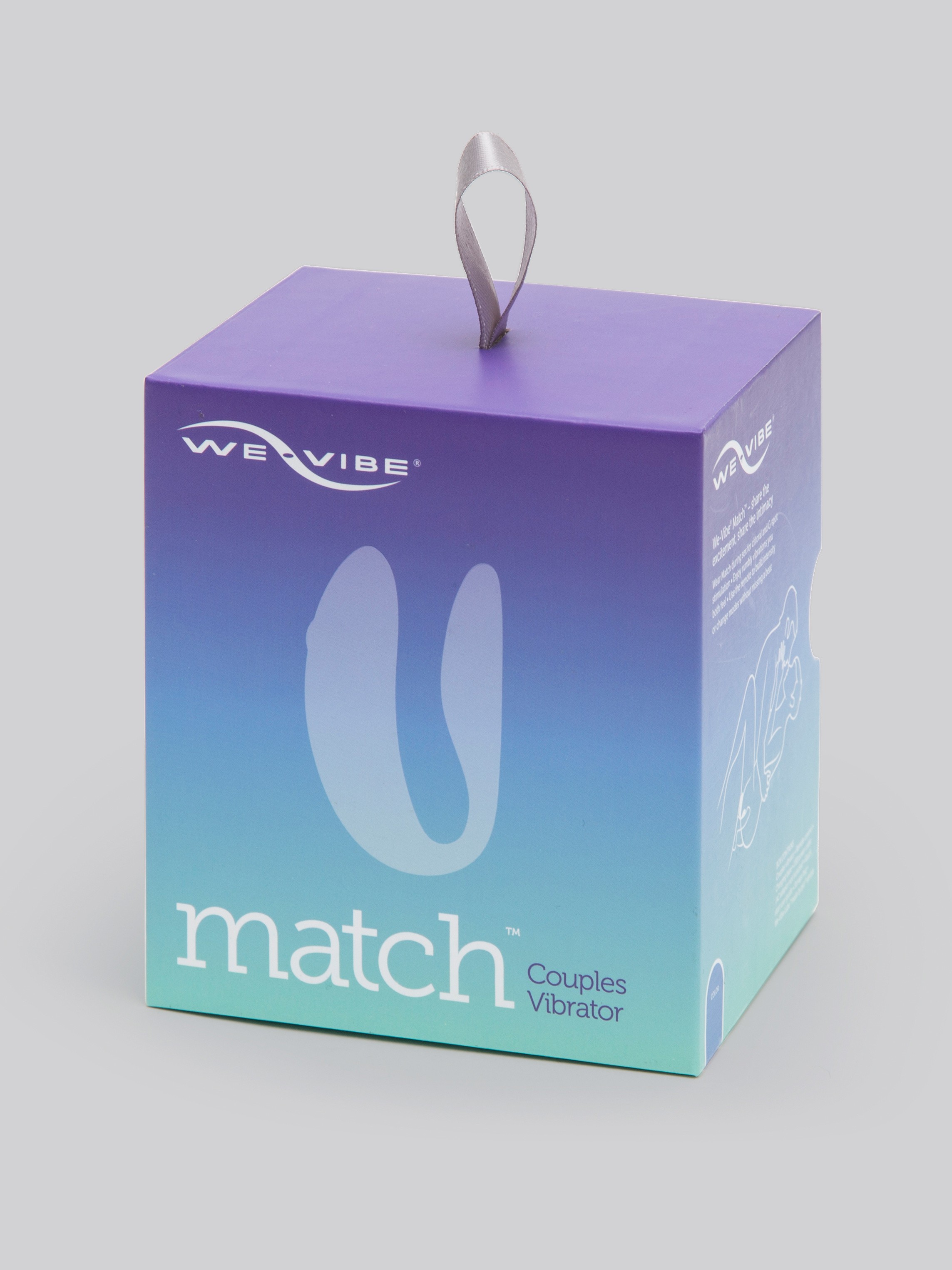 We-Vibe Match Remote Control Wearable Couple's Vibrator , Blue, hi-res