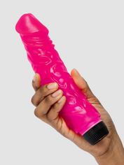 BASICS dicker Dildo-Vibrator 20 cm, Pink, hi-res