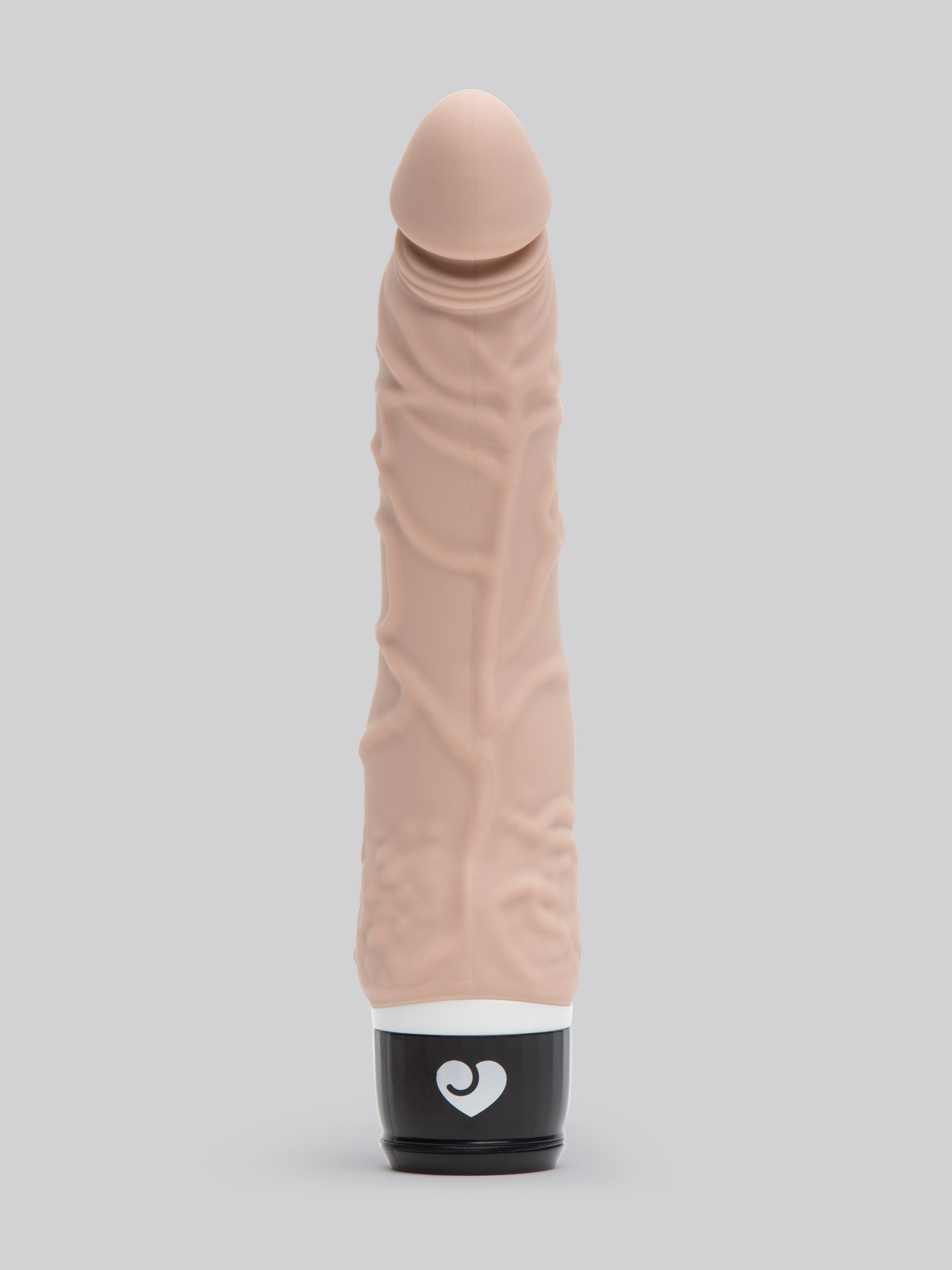 Lovehoney Silicone 7 Function Slim Realistic Dildo Vibrator 6.5 Inch, Flesh Pink, hi-res