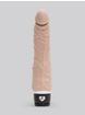 Gode vibrant réaliste slimline silicone 7 fonctions 17 cm, Lovehoney, Couleur rose chair, hi-res