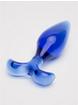 Plug anal verre Expert 10 cm, Chrystalino, Bleu, hi-res