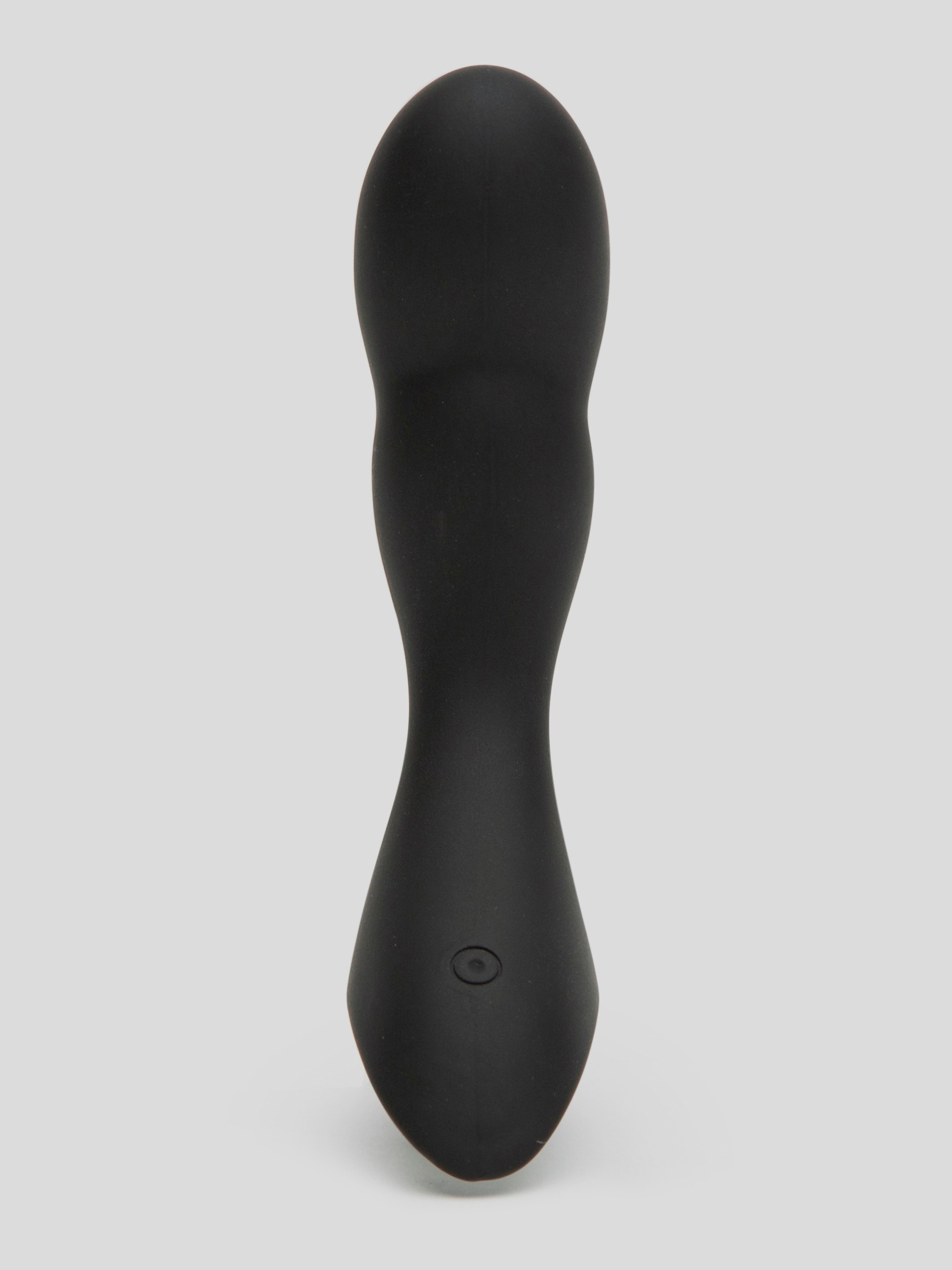 Rechargeable 10 Function Silicone Prostate Massager, Black, hi-res