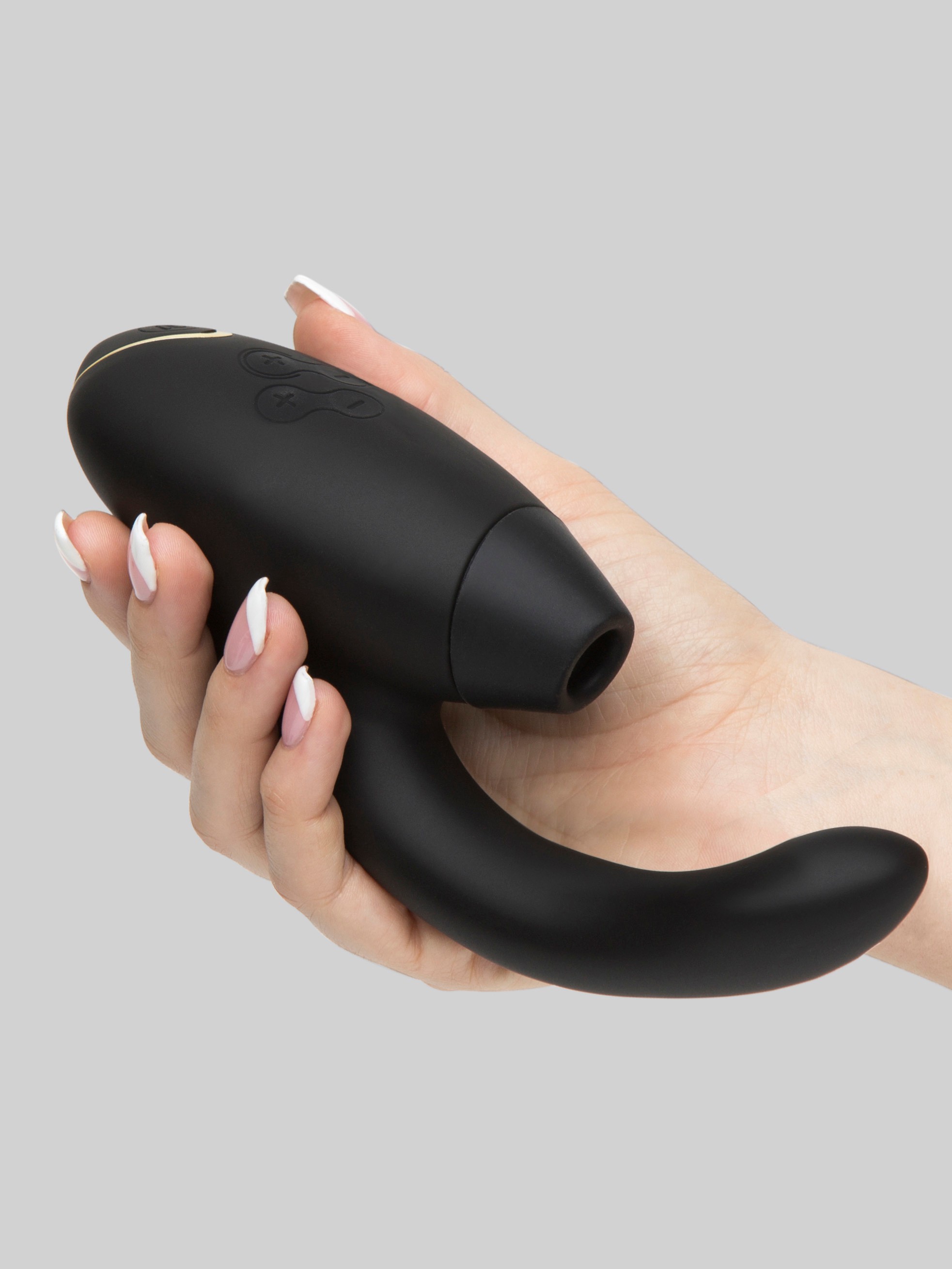 Image of Womanizer InsideOut Rechargeable G-Spot and Clitoral Stimulator - Black