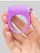 Annabelle Knight Wowza! Silicone Vibrating Cock Ring, Purple, hi-res