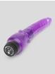 BASICS Realistic Anal Dildo Vibrator 5 Inch, Purple, hi-res