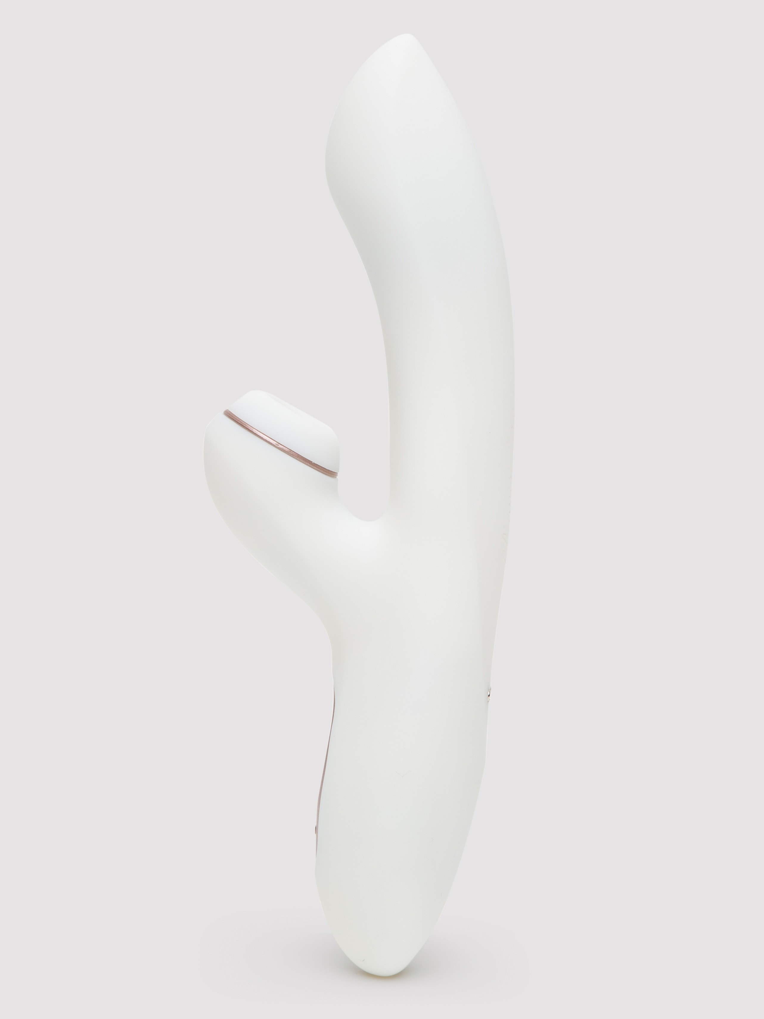 Satisfyer Pro Rechargeable Clitoral Suction Rabbit Vibrator, White, hi-res