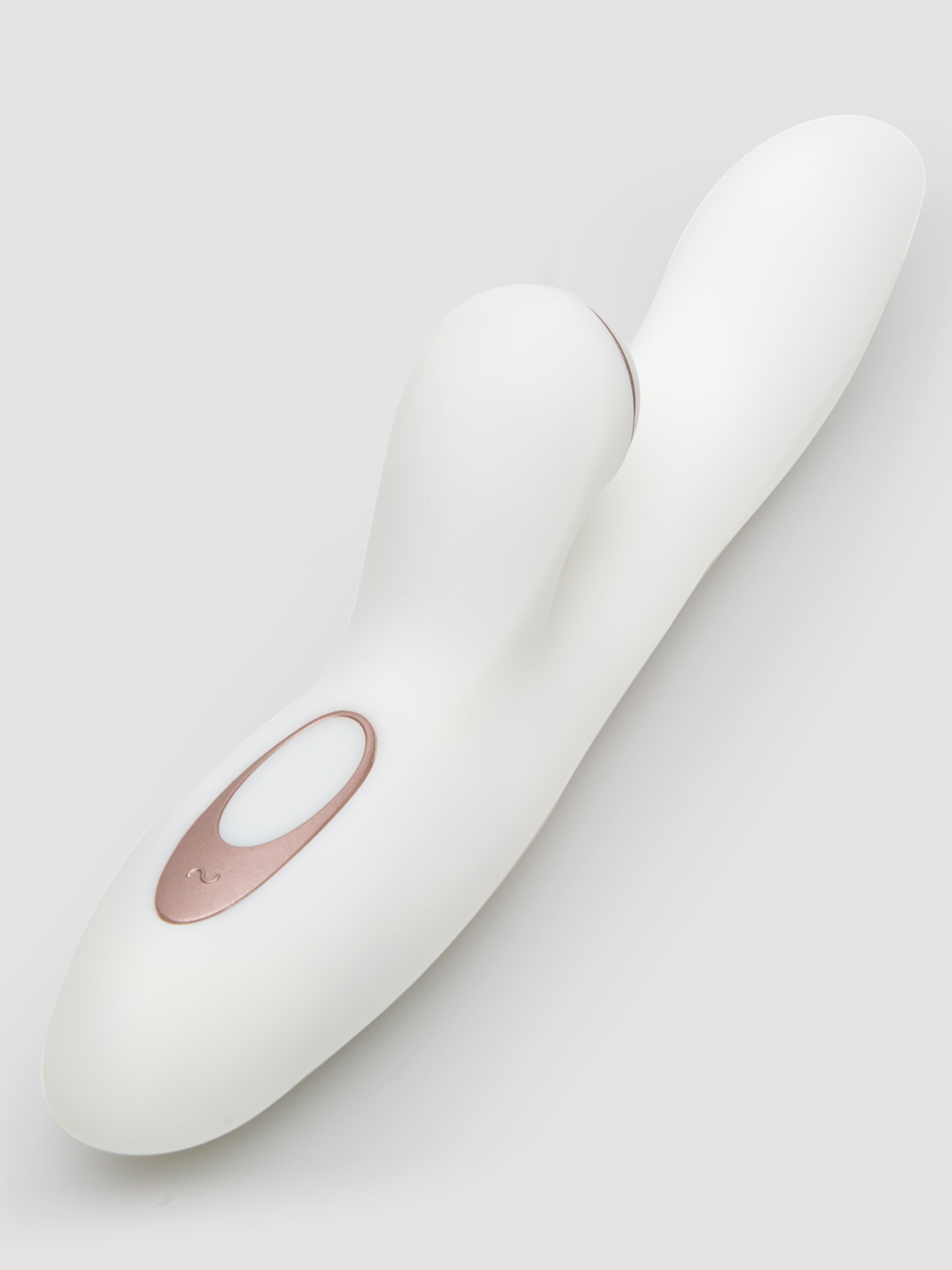 Satisfyer Pro Rechargeable Clitoral Suction Rabbit Vibrator, White, hi-res