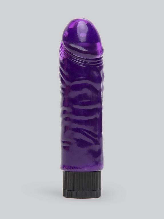 BASICS Realistischer Dildo-Vibrator 12,5 cm, Violett, hi-res