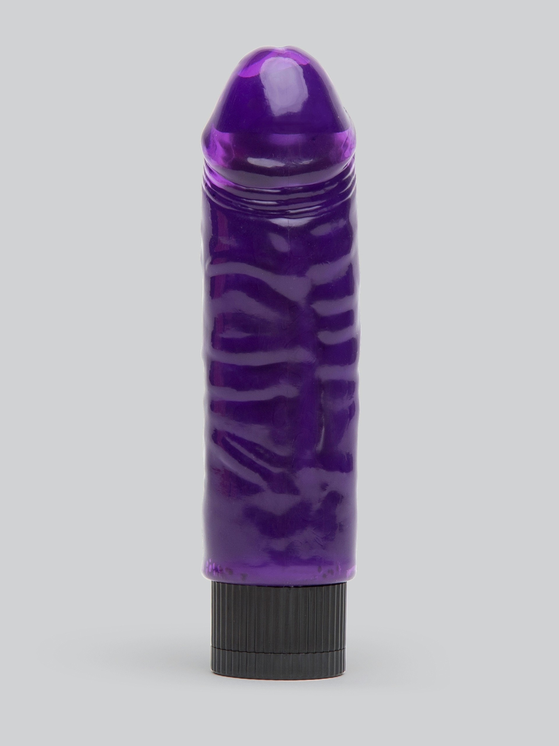 BASICS Beginners Realistic Dildo Vibrator 5 Inch, Purple, hi-res