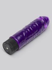 BASICS Beginners Realistic Dildo Vibrator 5 Inch, Purple, hi-res
