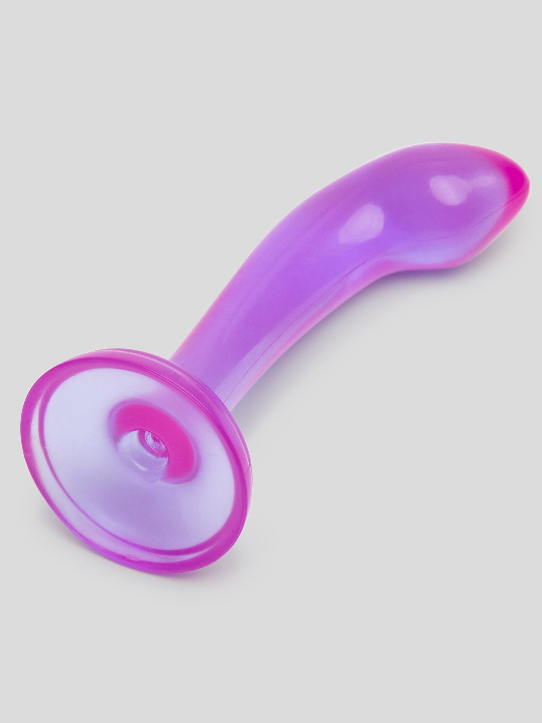 BASICS Slimline P-Spot Butt Plug, Purple, hi-res