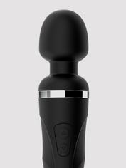 Lovense Domi 2 App Controlled Rechargeable Mini Wand Vibrator, Black, hi-res