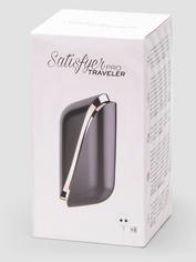 Satisfyer Pro Traveler USB Rechargeable Clitoral Stimulator, Black, hi-res
