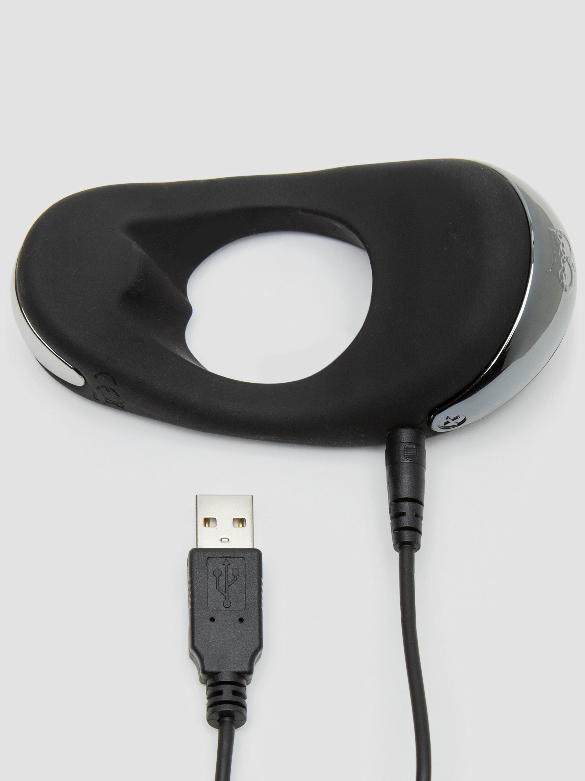 Hot Octopuss ATOM PLUS Dual Motor Rechargeable Vibrating Cock Ring, Black, hi-res