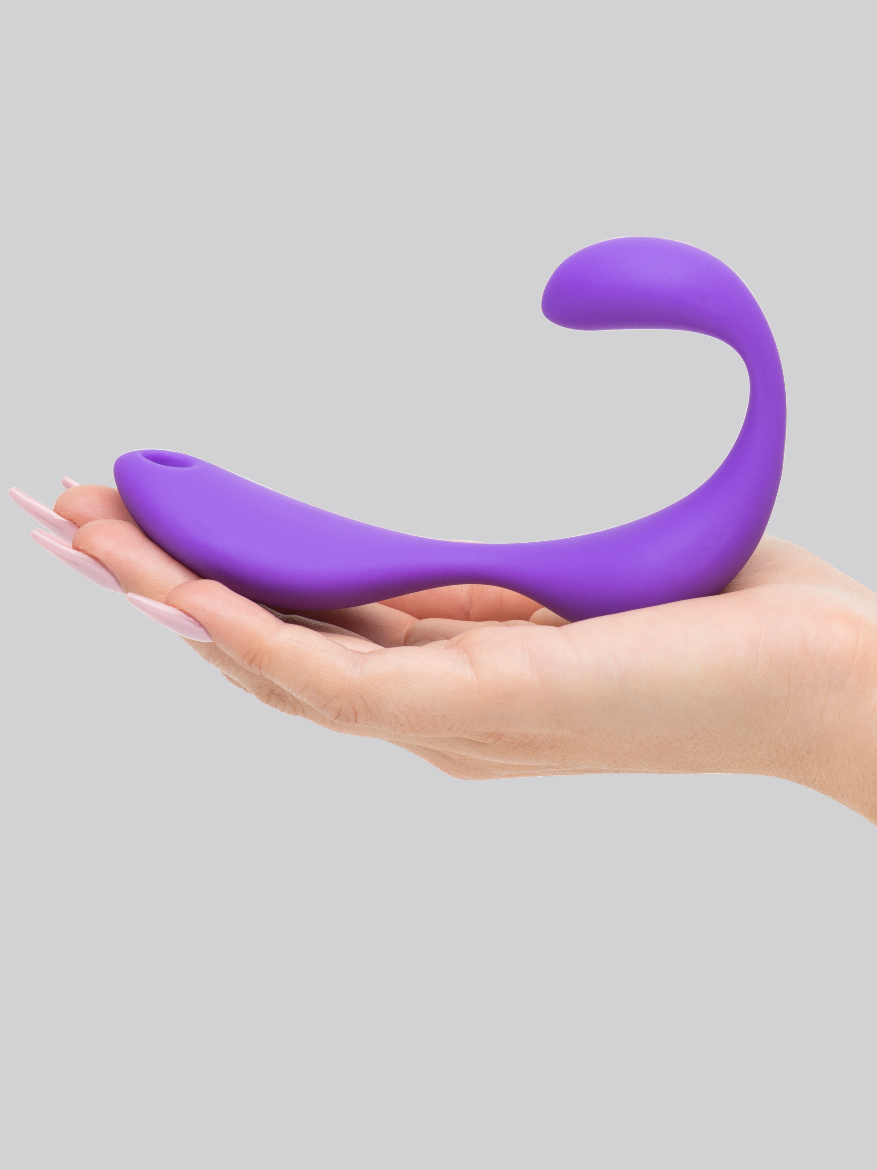 Adrien Lastic Mr Hook Rechargeable Double Motor Clitoral Vibrator, Purple, hi-res