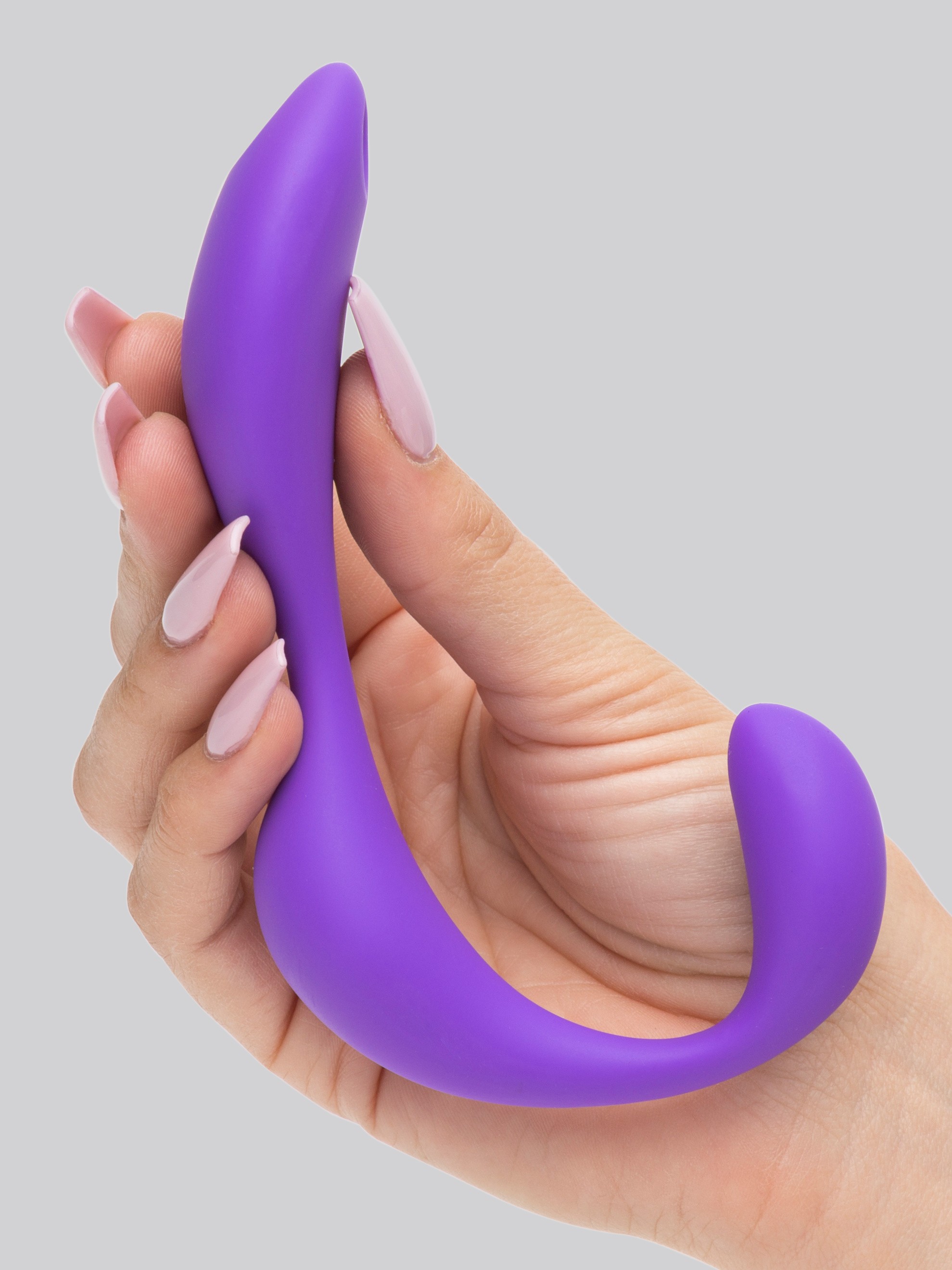 Adrien Lastic Mr Hook Rechargeable Double Motor Clitoral Vibrator, Purple, hi-res