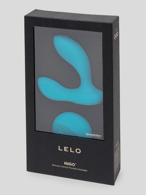 Lelo Hugo SenseMotion Remote Control Rechargeable Prostate Massager, Blue, hi-res
