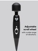 Lovehoney Extra Powerful Multispeed Plug In Massage Wand Vibrator, Black, hi-res