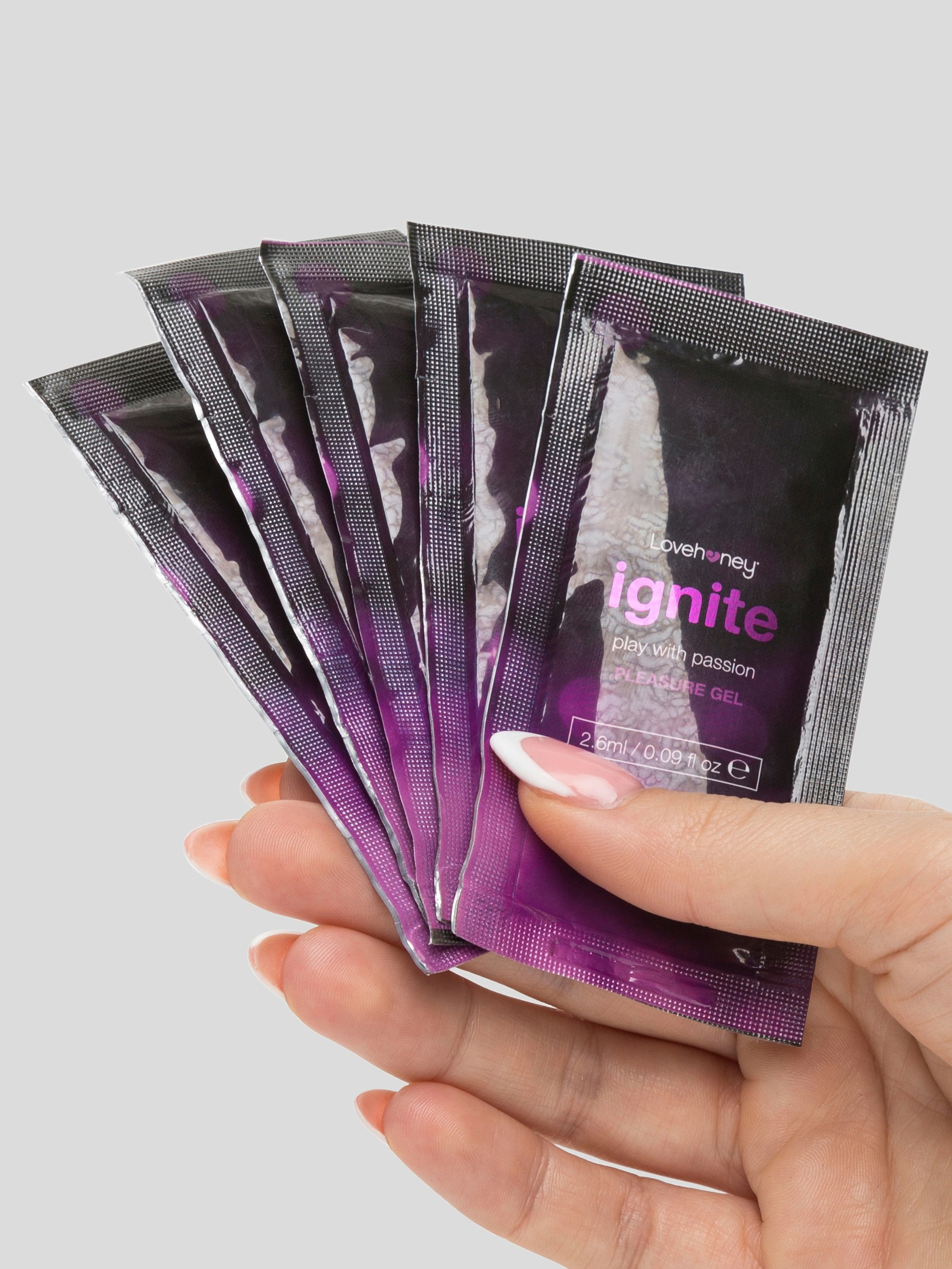 Lovehoney Ignite Orgasm Gel Sachets (5 Pack), , hi-res