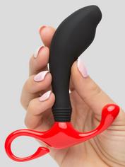 Lovehoney P-Play Silicone Prostate Massager, Black, hi-res