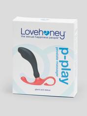 Stimulateur de prostate silicone P-Play, Lovehoney, Noir, hi-res