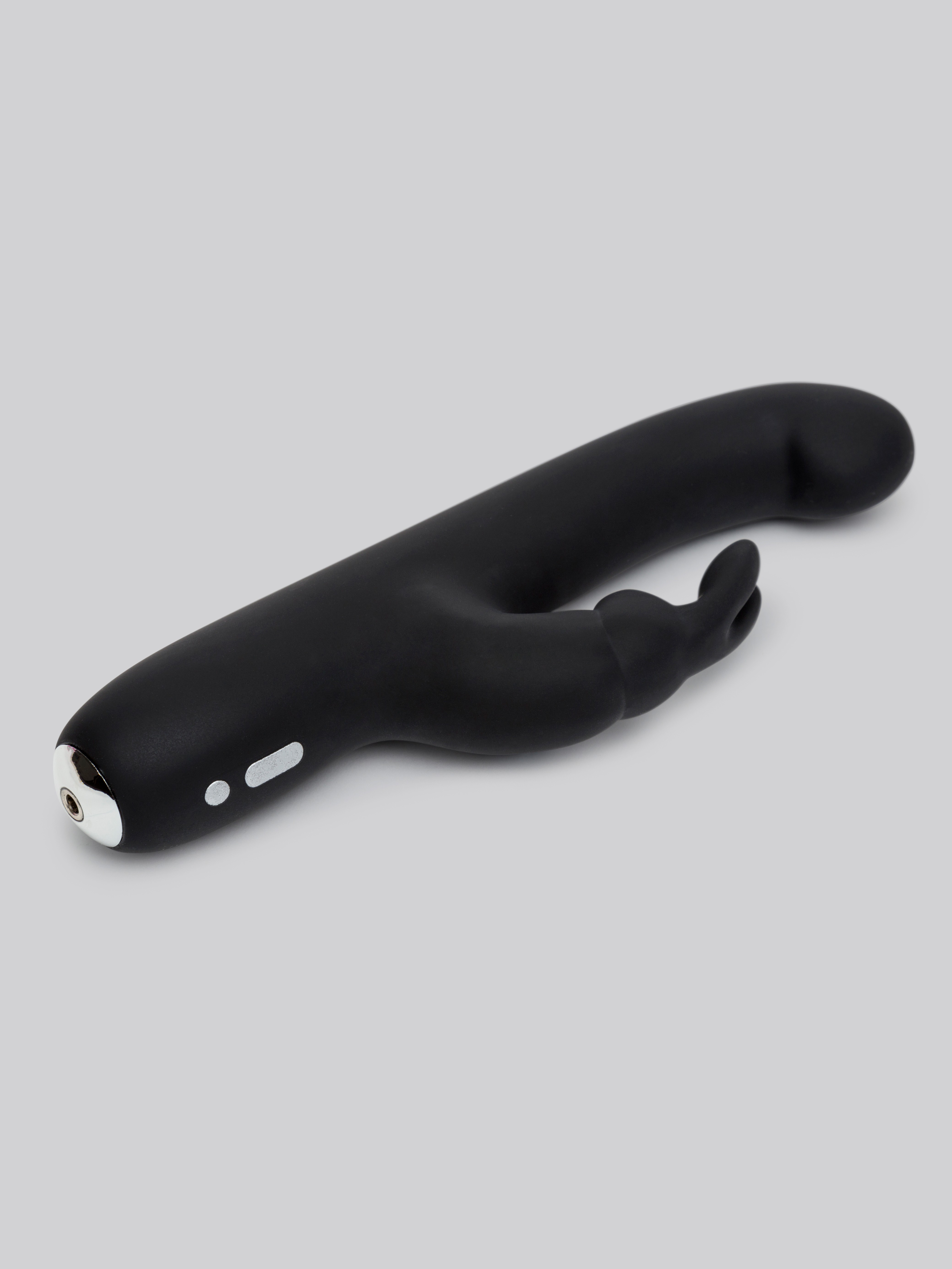 Happy Rabbit Slimline G-Spot Rechargeable Rabbit Vibrator, Black, hi-res