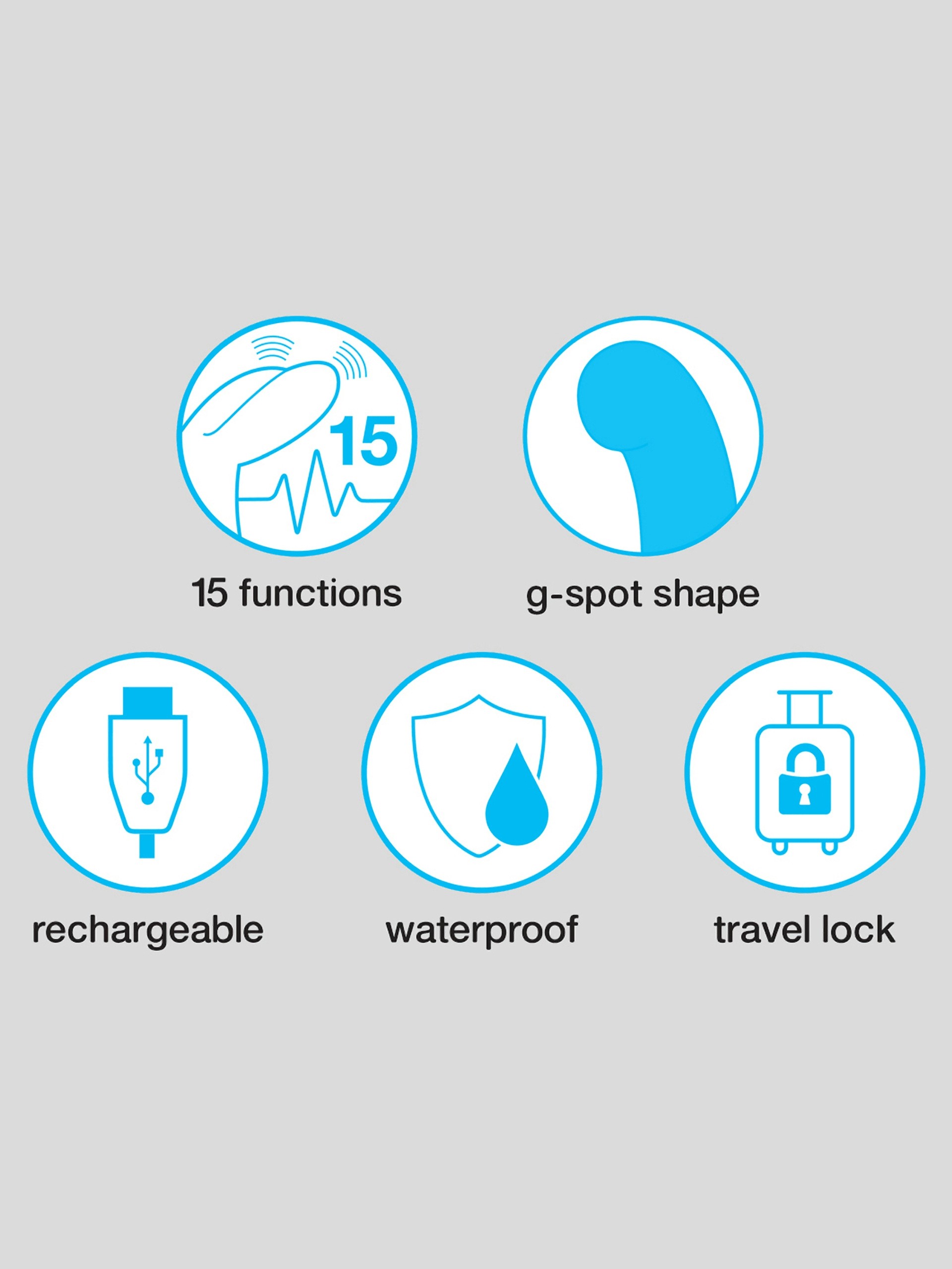 Happy Rabbit Slimline G-Spot Rechargeable Rabbit Vibrator, Black, hi-res