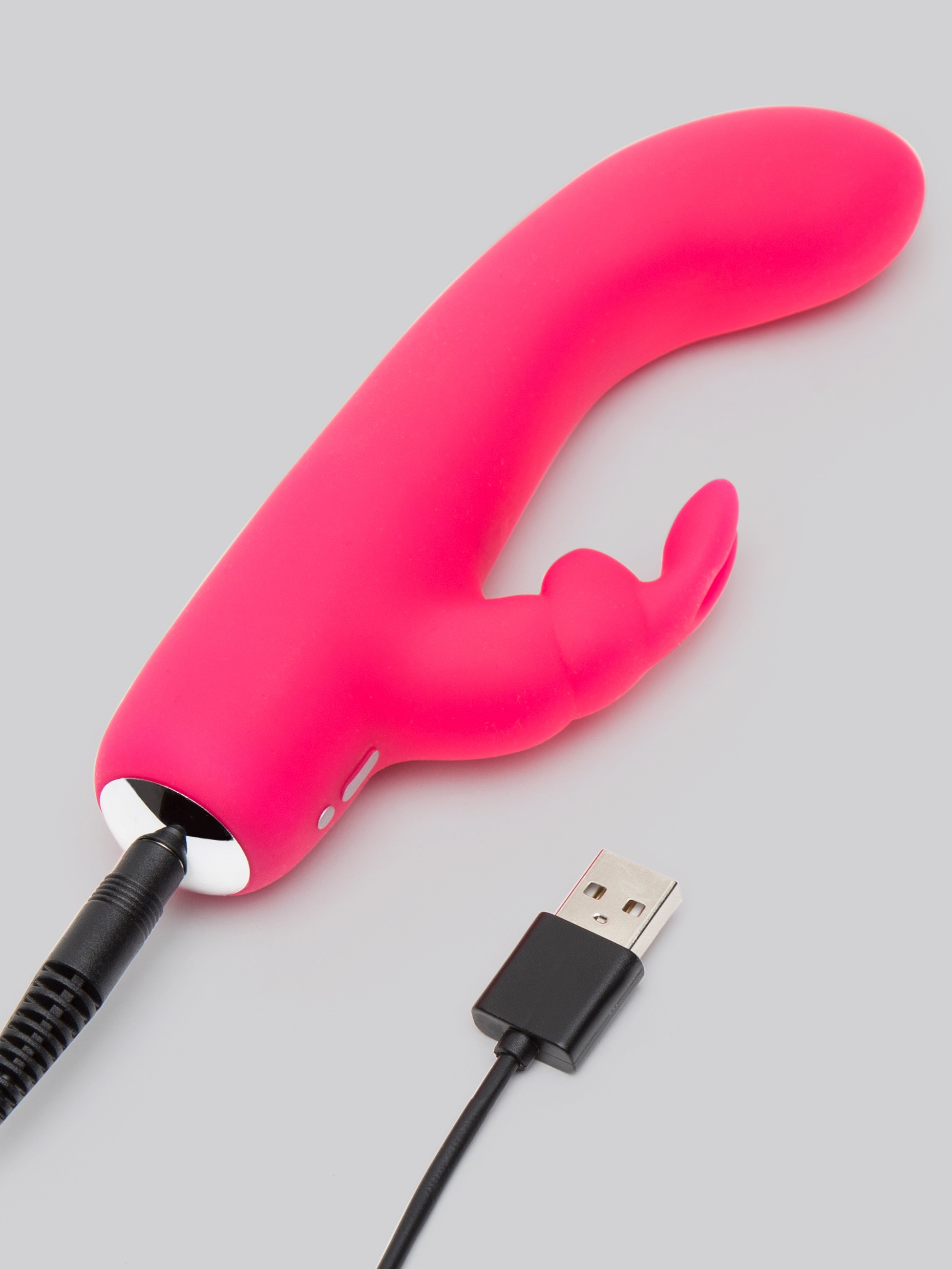 Happy Rabbit Rechargeable Mini Rabbit Vibrator, Pink, hi-res