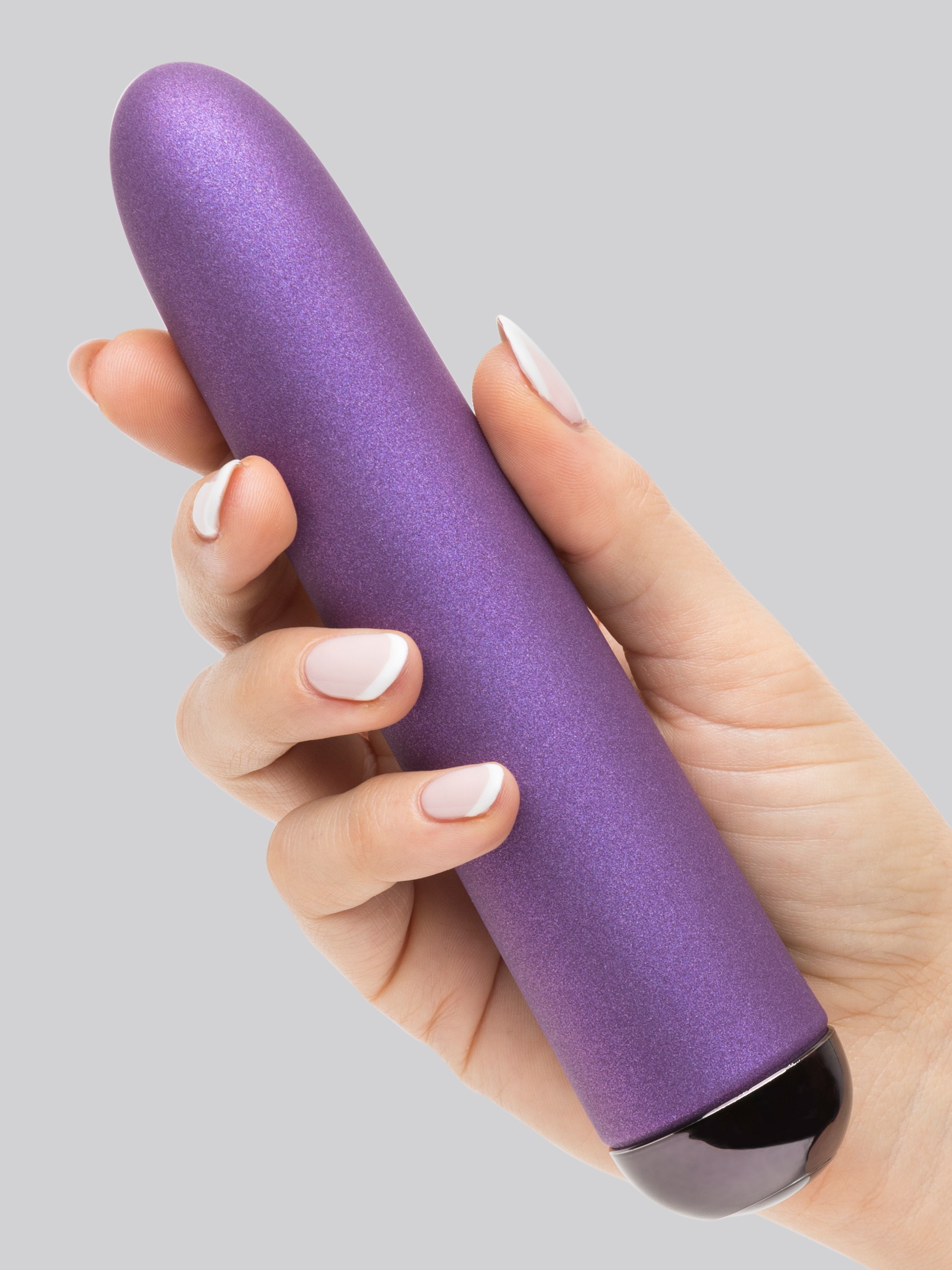Desire Luxury Rechargeable Classic Vibrator, Purple, hi-res