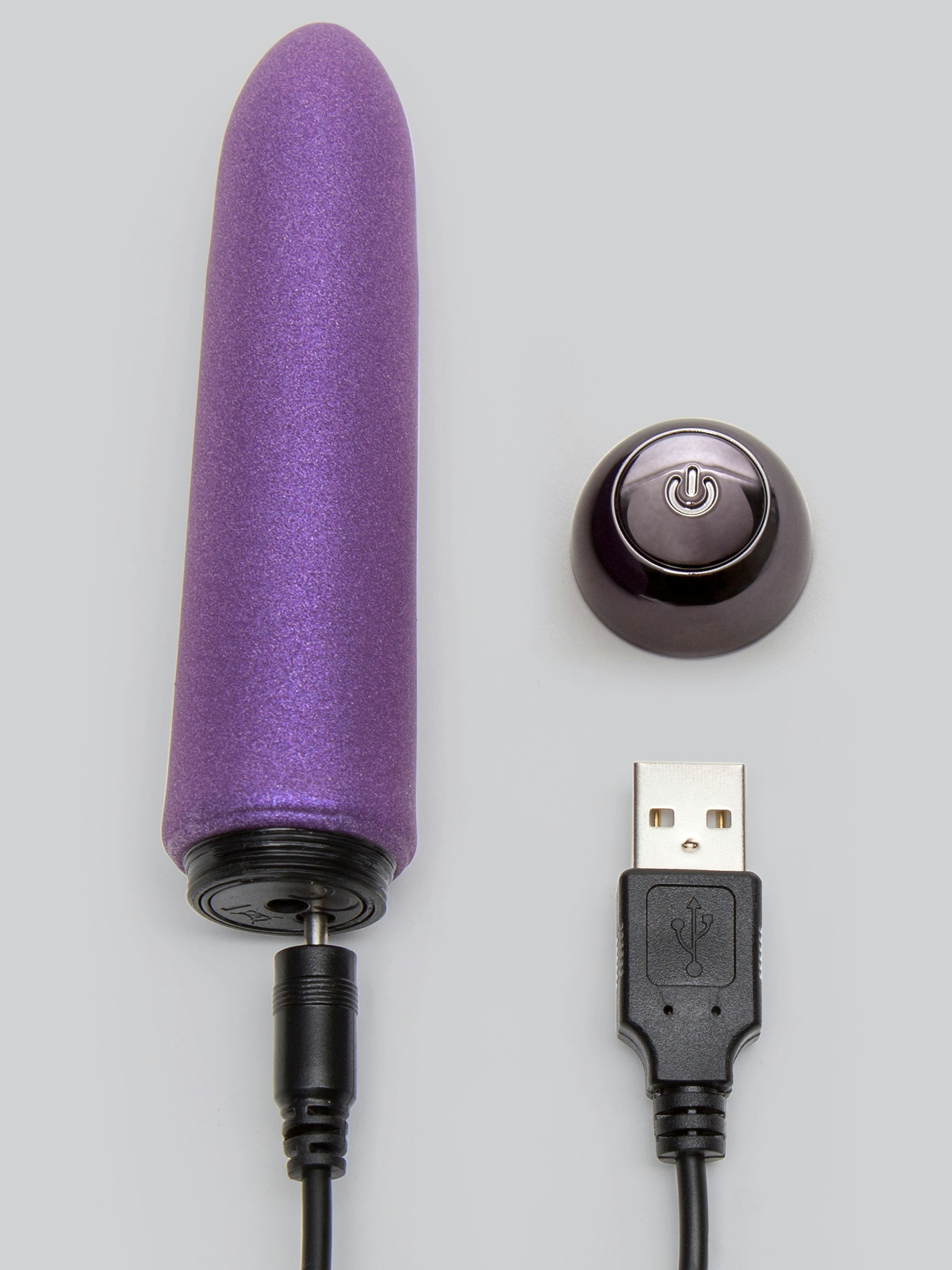Desire Luxury Rechargeable Mini Vibrator, Purple, hi-res