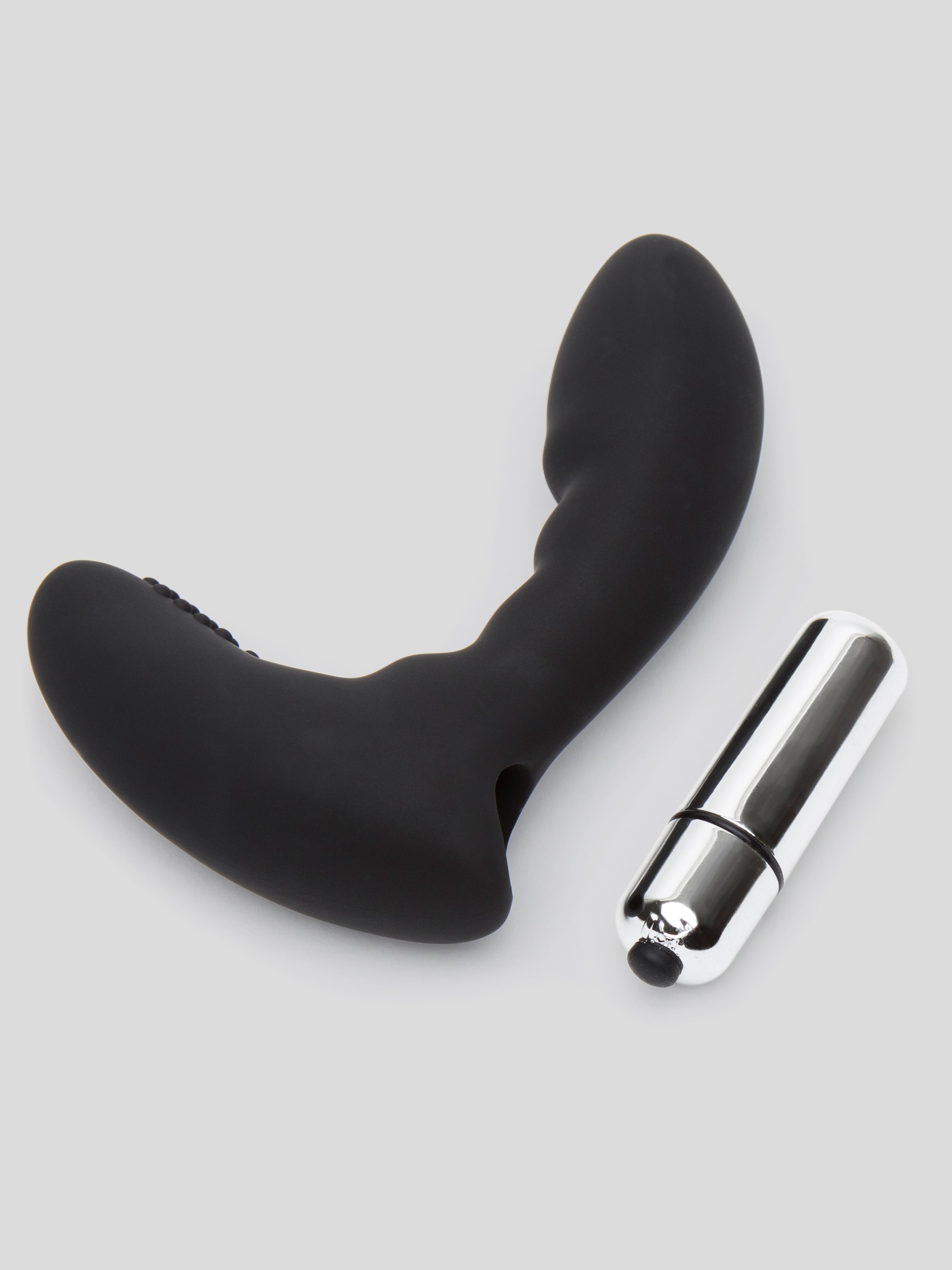 Lovehoney Joyride 7 Function Silicone Prostate Massager, Black, hi-res