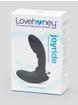 Lovehoney Joyride 7 Function Silicone Prostate Massager, Black, hi-res