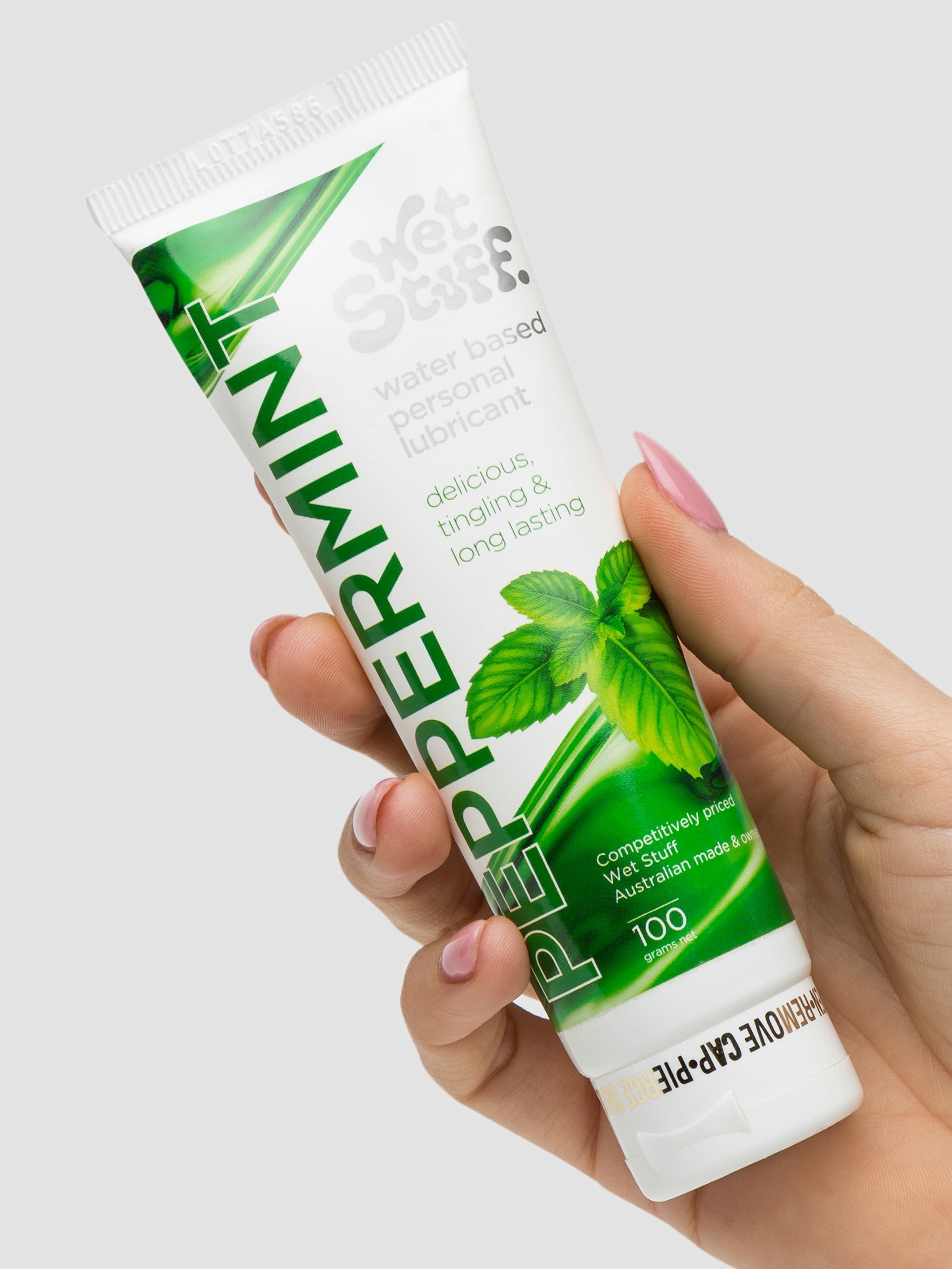 Wet Stuff Peppermint Tingling Lubricant 100ml, , hi-res
